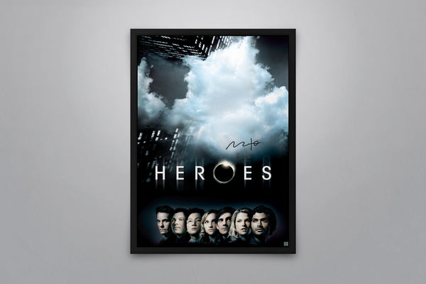 Heroes - Signed Poster + COA