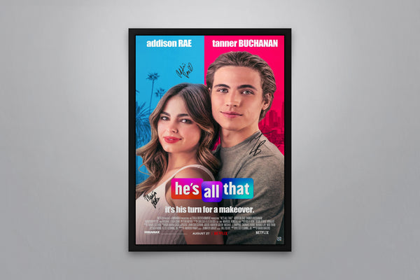 He's All That - Signed Poster + COA