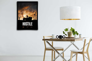 Hostile - Signed Poster + COA