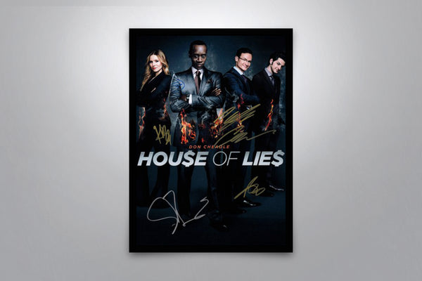 House of Lies - Signed Poster + COA