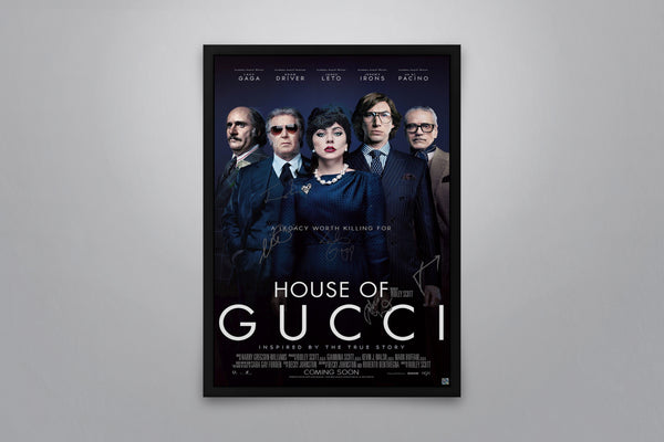House of Gucci - Authentic Signed Poster + COA