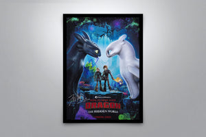 How to Train Your Dragon: The Hidden World - Signed Poster + COA