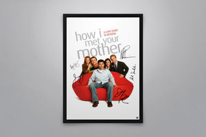 How I Met Your Mother - Signed Poster + COA