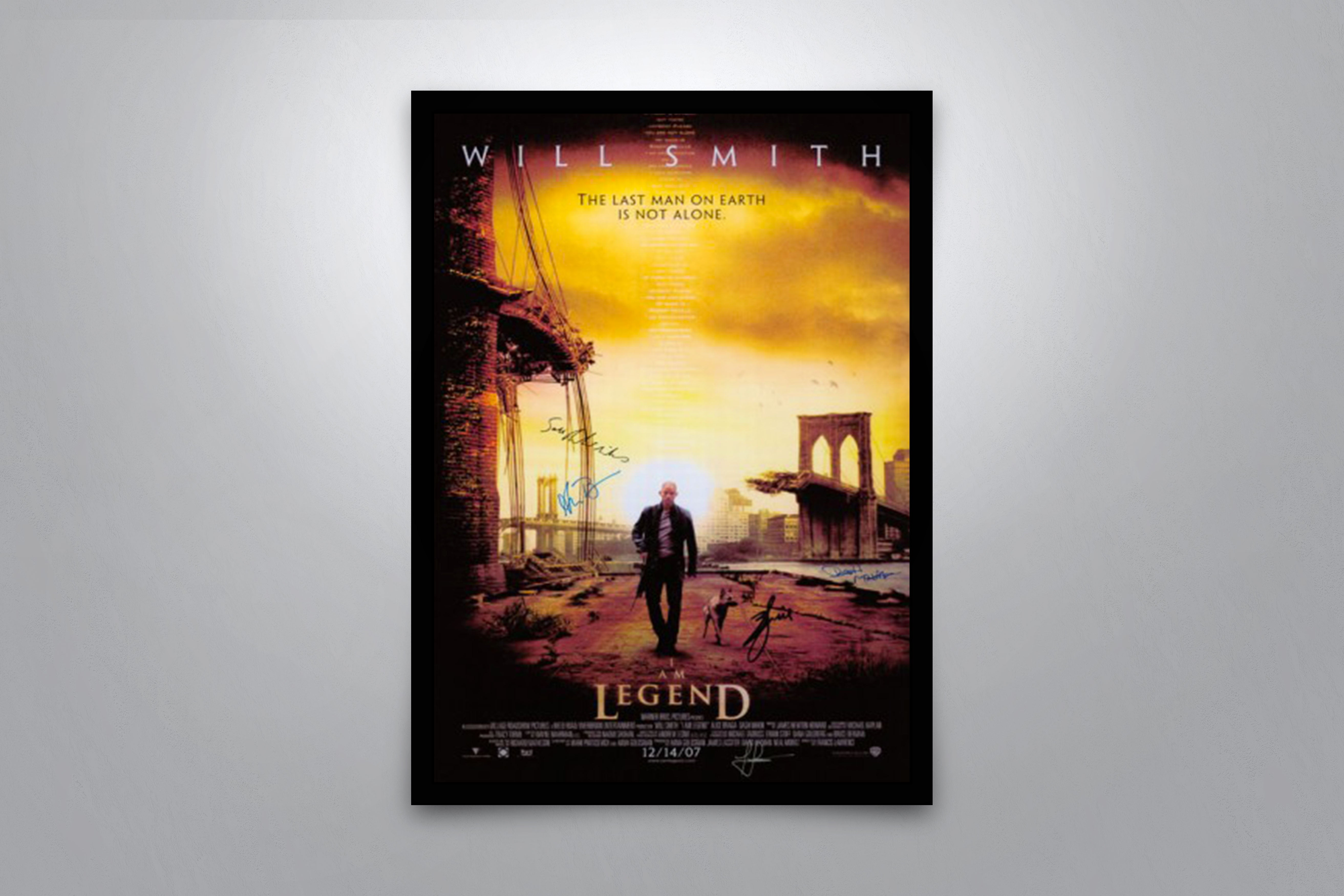 i am legend movie poster