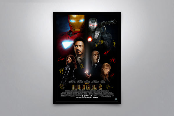 Iron Man 2 - Signed Poster + COA