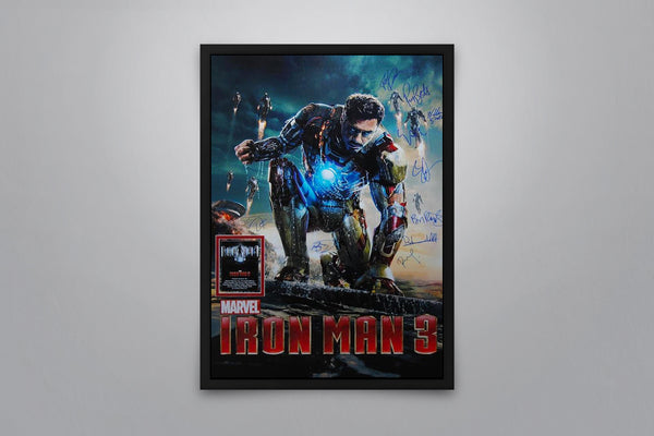 Iron Man Autographed Poster Collection