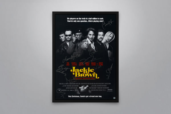 Jackie Brown - Signed Poster + COA
