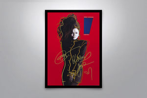 Janet Jackson: Control - Signed Poster + COA