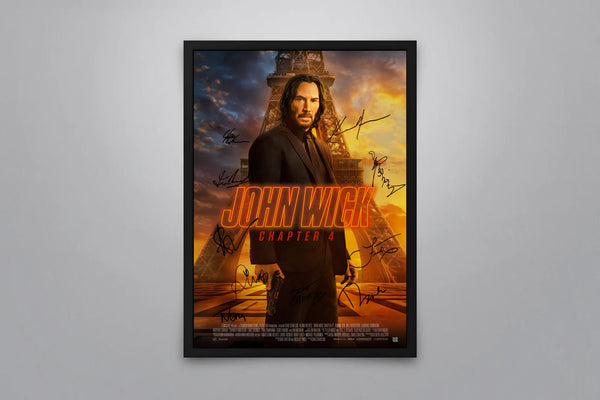 John Wick Autographed Poster Collection
