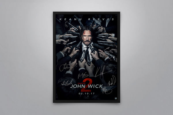 John Wick: Chapter 2 - Signed Poster + COA