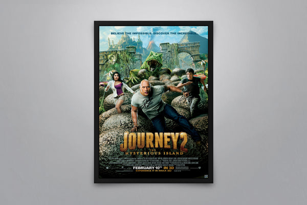 Journey 2: The Mysterious Island - Signed Poster + COA