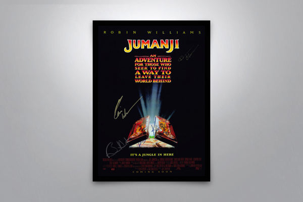 Jumanji - Signed Poster + COA