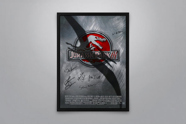 Jurassic Park III - Signed Poster + COA