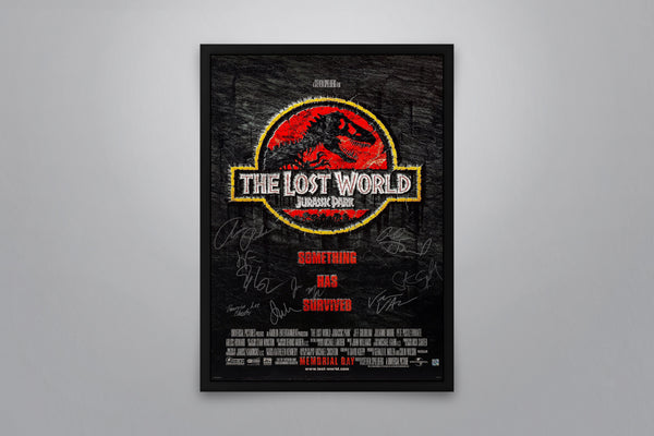The Lost World: Jurassic Park - Signed Poster + COA