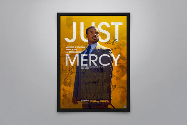 Just Mercy - Signed Poster + COA