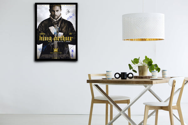King Arthur: Legend of the Sword - Signed Poster + COA