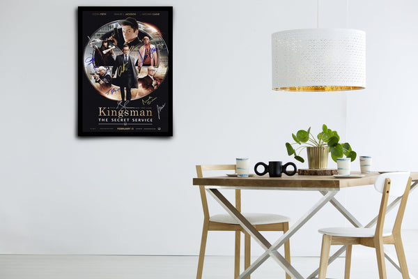 Kingsman: The Secret Service - Signed Poster + COA