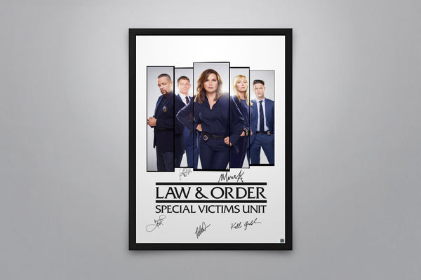 Law & Order: Special Victims Unit - Signed Poster + COA