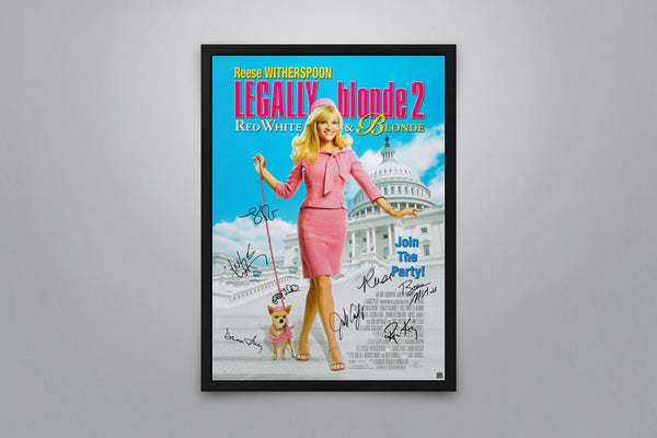 Legally Blonde 2: Red, White & Blonde - Signed Poster + COA