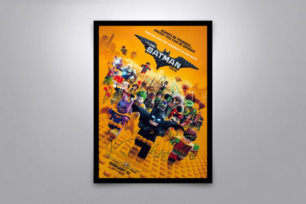 The Lego Batman Movie  - Signed Poster + COA
