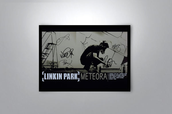 Linkin Park Meteora - Signed Poster + COA