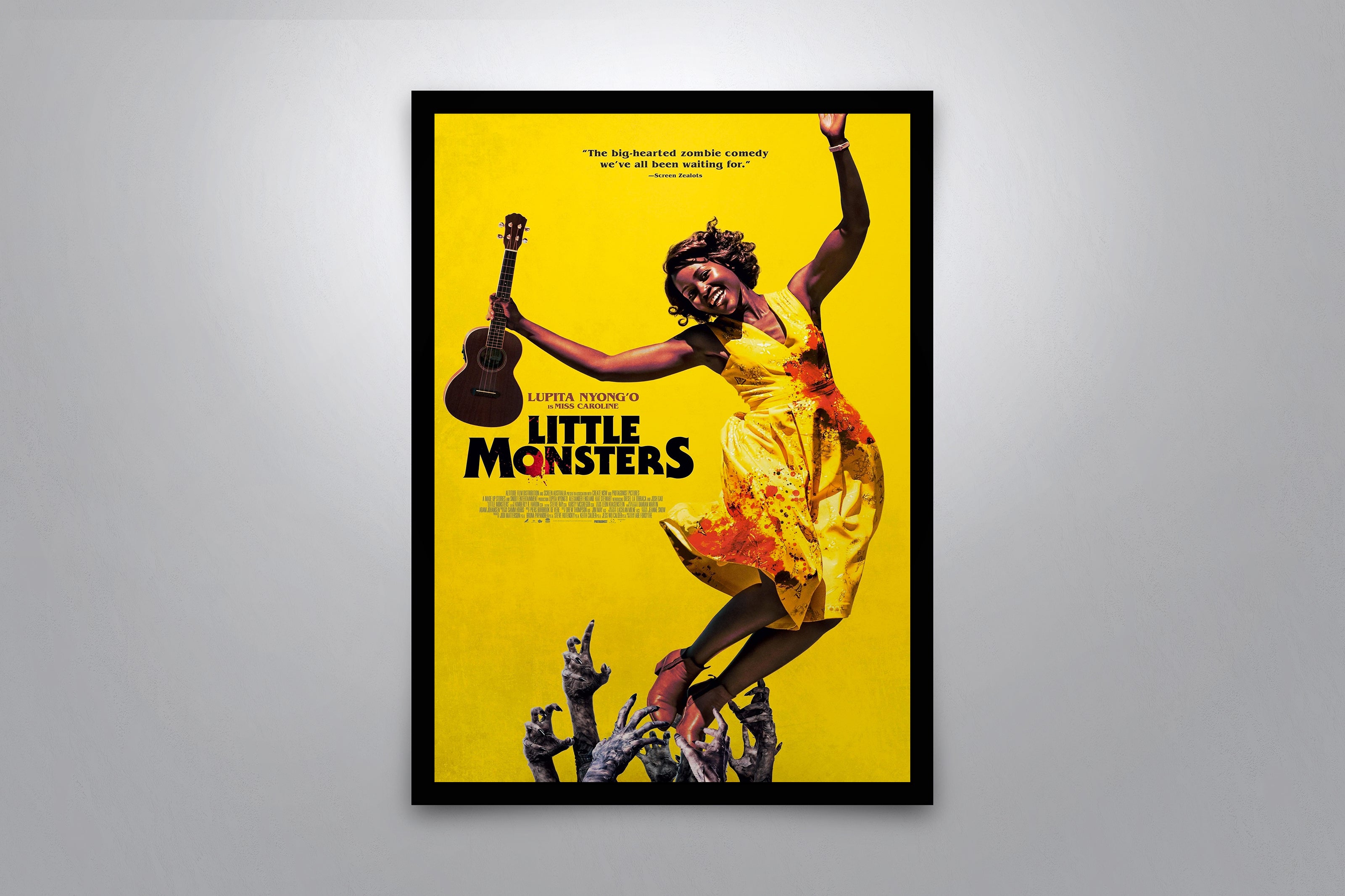 little monsters zombie movie Little Monsters Signed Poster with COA