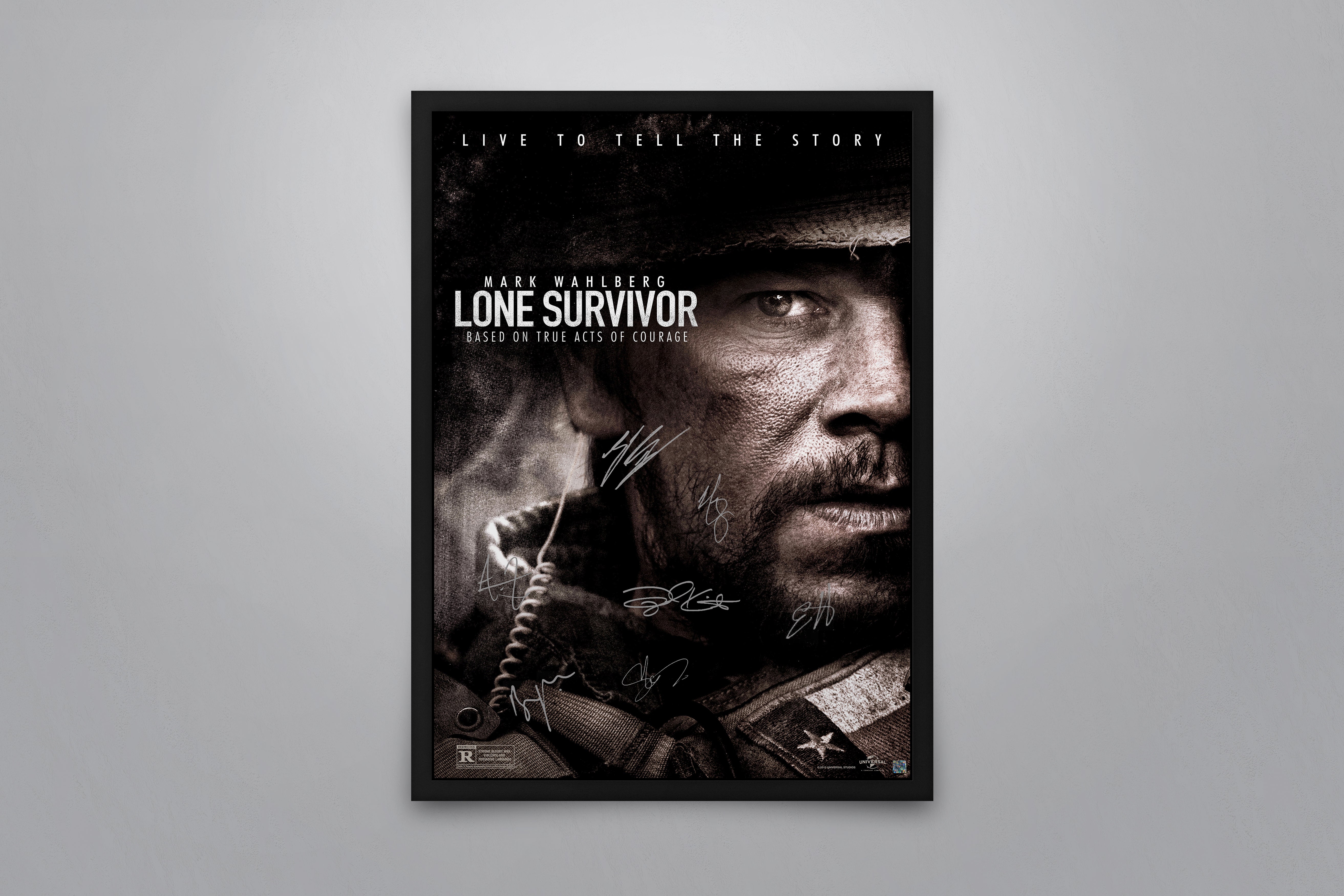 Lone Survivor - Signed Poster + COA – Poster Memorabilia