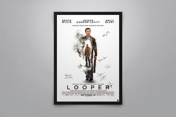 Looper - Signed Poster + COA