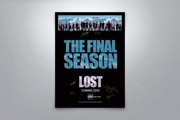 Lost: The Final Season - Signed Poster + COA