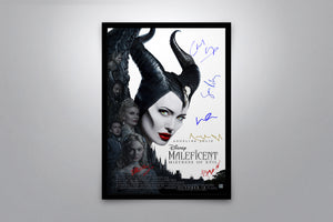 Maleficent Mistress of Evil - Signed Poster + COA