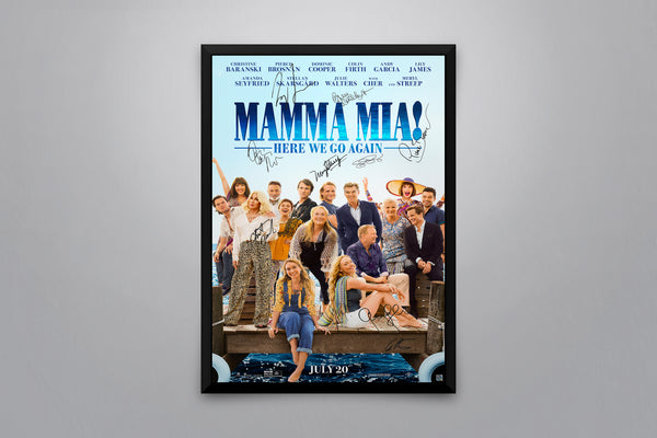 Mamma Mia! Here We Go Again - Signed Poster + COA