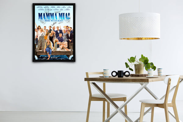 Mamma Mia! Here We Go Again - Signed Poster + COA