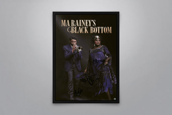 Ma Rainey's Black Bottom - Signed Poster + COA