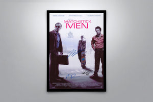 Matchstick Men - Signed Poster + COA