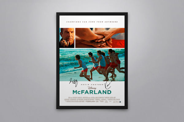 McFarland, USA - Signed Poster + COA