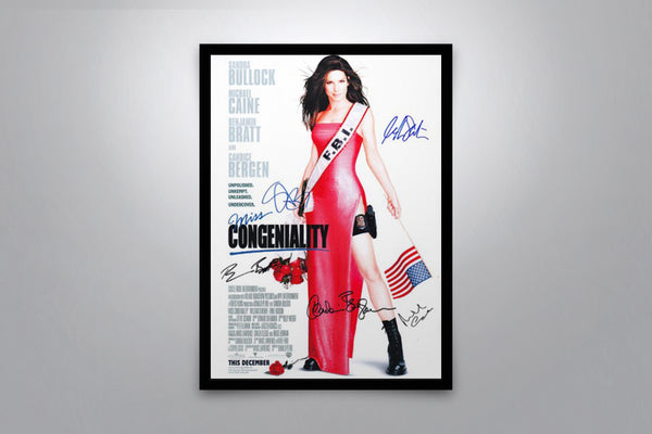 Miss Congeniality - Signed Poster + COA