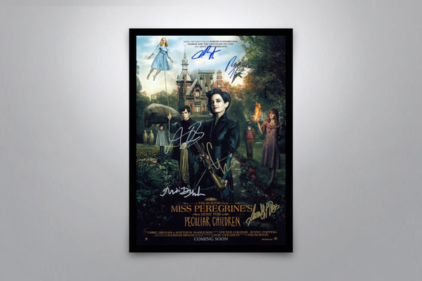 Miss Peregrine's Home for Peculiar Children - Signed Poster + COA