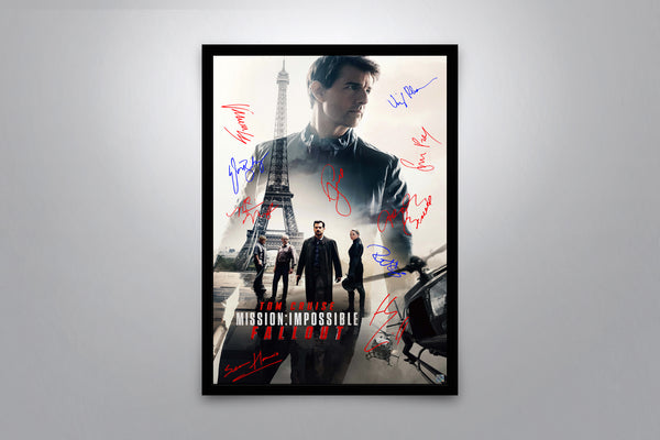 Mission: Impossible - Fallout - Signed Poster + COA