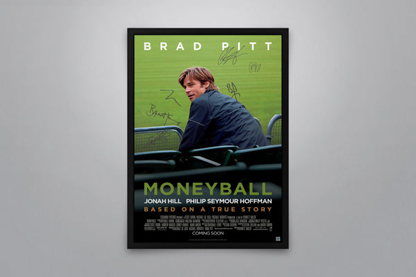 Moneyball - Signed Poster + COA