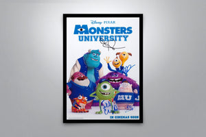Monster University - Signed Poster + COA