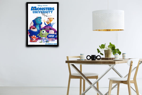 Monster University - Signed Poster + COA