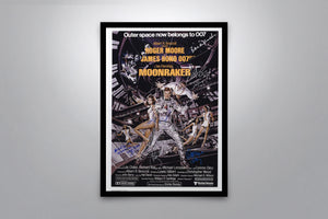 Moonraker - Signed Poster + COA