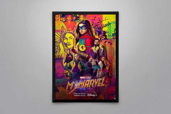 Ms. Marvel - Signed Poster + COA