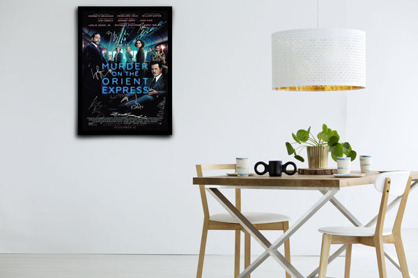 Murder on the Orient Express - Signed Poster + COA