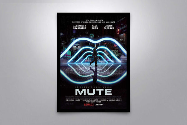 Mute - Signed Poster + COA
