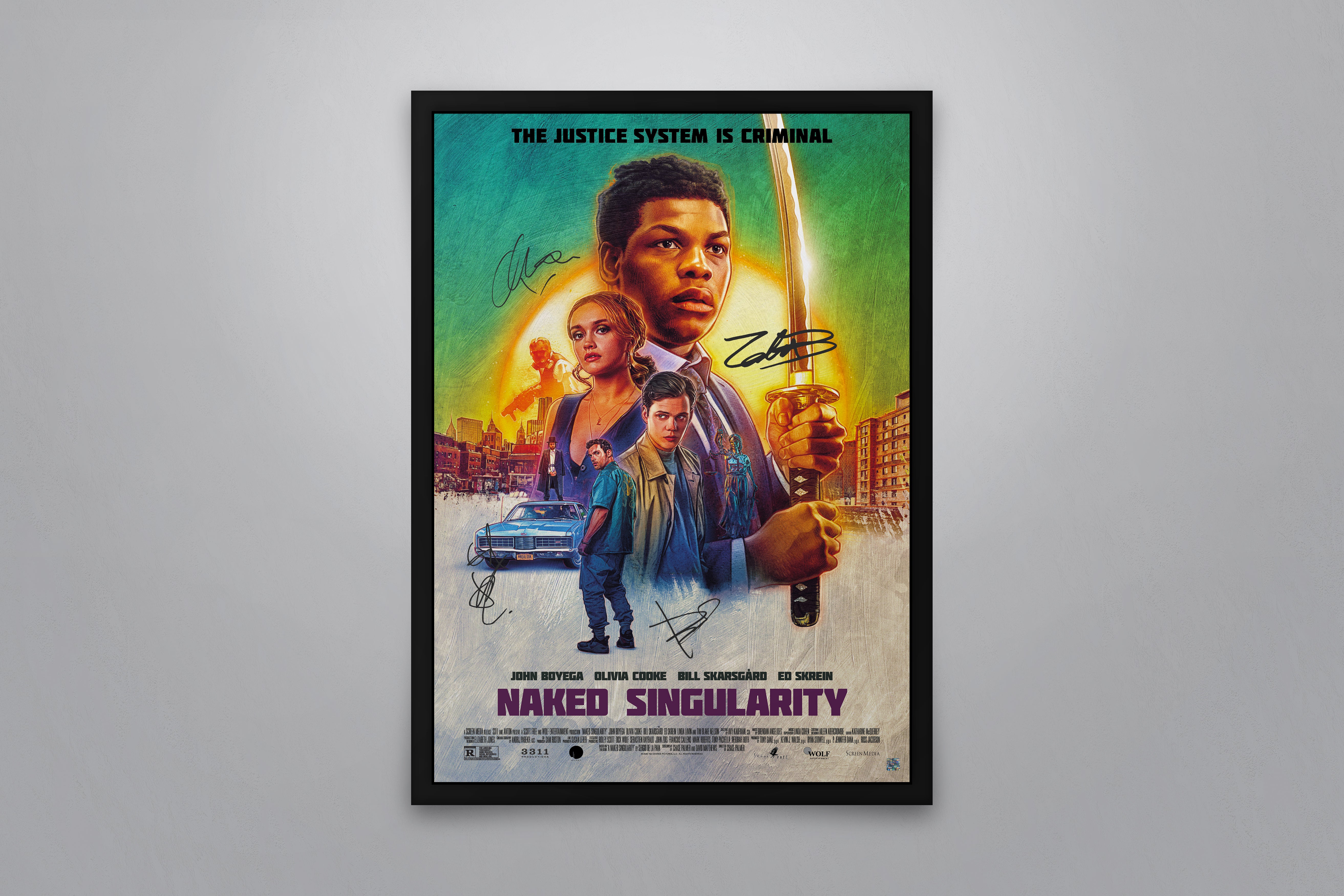 Naked Singularity - Signed Poster + COA