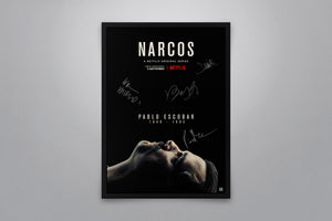 Narcos - Signed Poster + COA