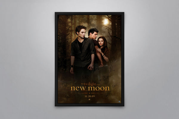 TWILIGHT SAGA: New Moon - Signed Poster + COA