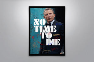No Time To Die - Signed Poster + COA