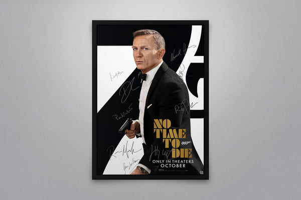 No Time To Die - Signed Poster + COA